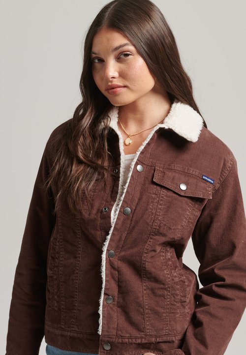 Levi s type 1 trucker unisex talvitakki brown ruskea zalando fi
