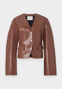 KIYO - Blazer - henna