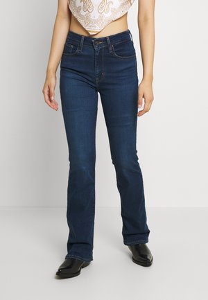Jean flare - dark-blue denim