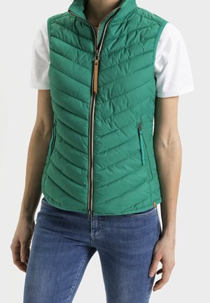 Veste sans manches - turquoise