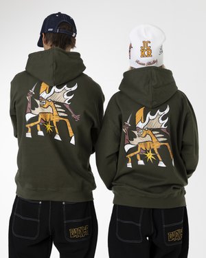 Jacker HORISCA UNISEX - Sweatshirt - green