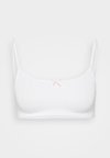 ONLPOPPY HEART SCOOP BRALETTE  - Bustier - white
