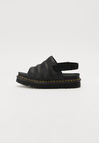 KOLE UNISEX - Sandali s platformo - black athena