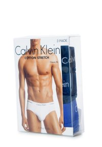 Calvin Klein Underwear 3 PACK - Slip - blue
