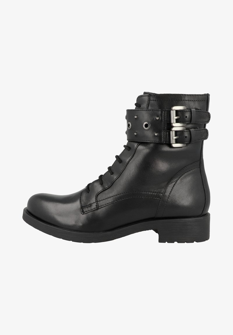 Geox RAWELLE - Botines con cordones - black/negro - Zalando.es