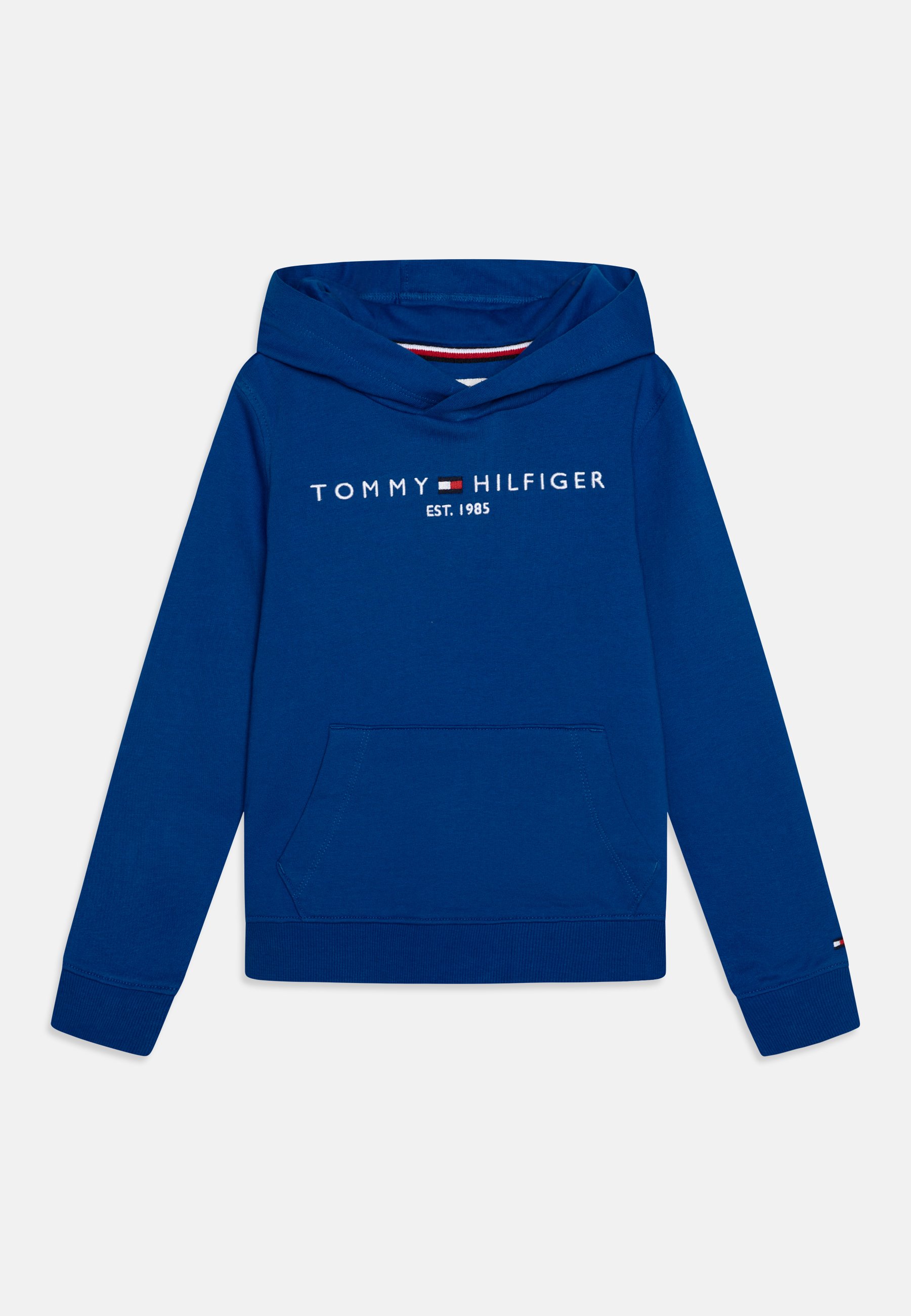 Hilfiger Hoodie Blue Felpa Tommy Blu Logo Hoody Blue Tommy Hilfiger