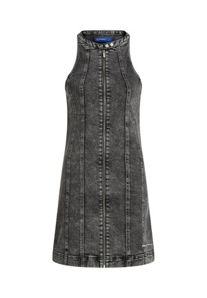 Karl Lagerfeld Jeans, RACER - Дънкова рокля - stone washed black