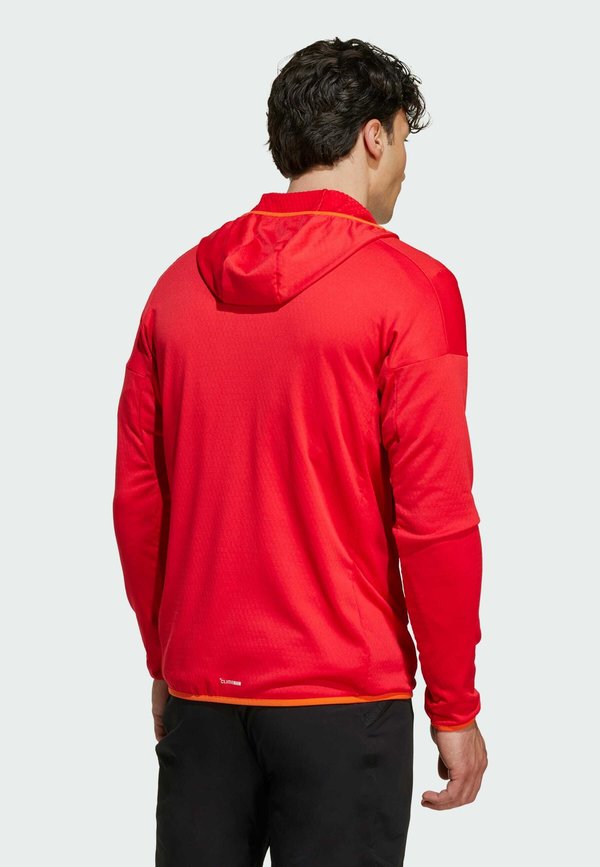 XPERIOR CLIMAWARM LIGHT HOODED - Fleece jacket - pure ruby4