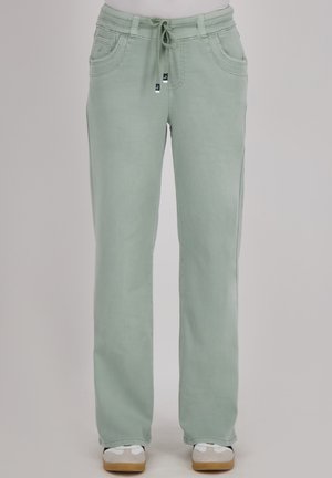 Straight leg jeans - groen