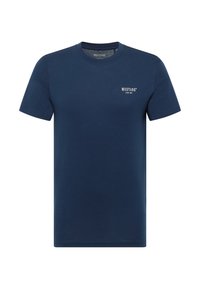 Jednoduché tričko - blau