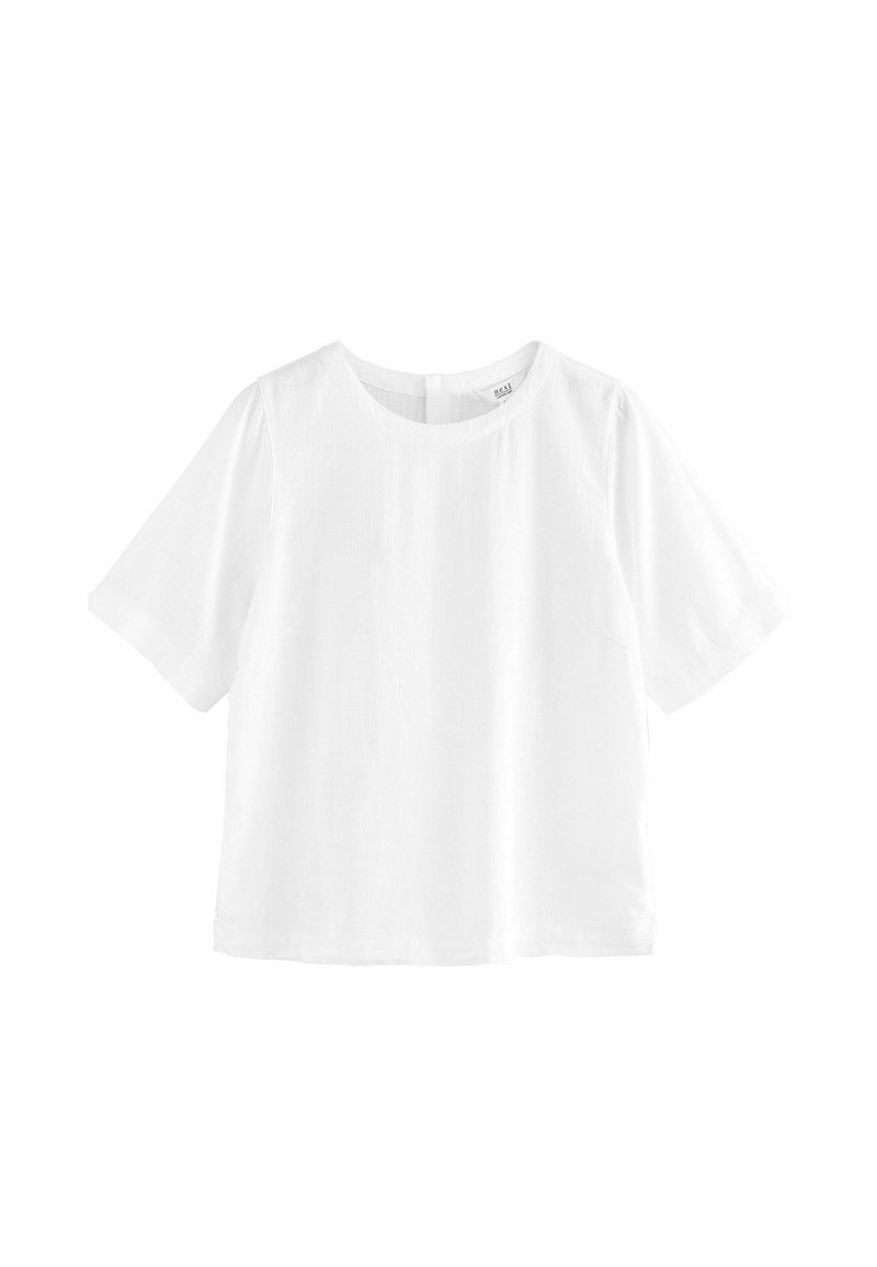 Next - REGULAR FIT - SHORT SLEEVE BOXY - Print T-shirt - white, Enlarge