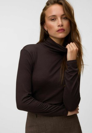Vero Moda, AWGLESHA - T-shirt à manches longues - chocolate torte
