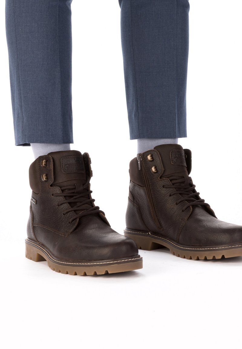 Rieker Bottines à lacets - braun