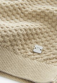 Next SHORT SLEEVED BUBBLE TEXTURE-REGULAR FIT - Polosärk - neutral