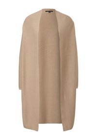 comma LONG AUS MIX - Strickjacke - beige