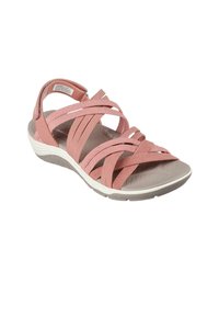 Skechers REGGAE  SIMPLY BIASED - Sandalias de senderismo - rosa