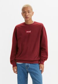 Levi's® GRAPHIC CREW - Sudadera - chocolate truffle