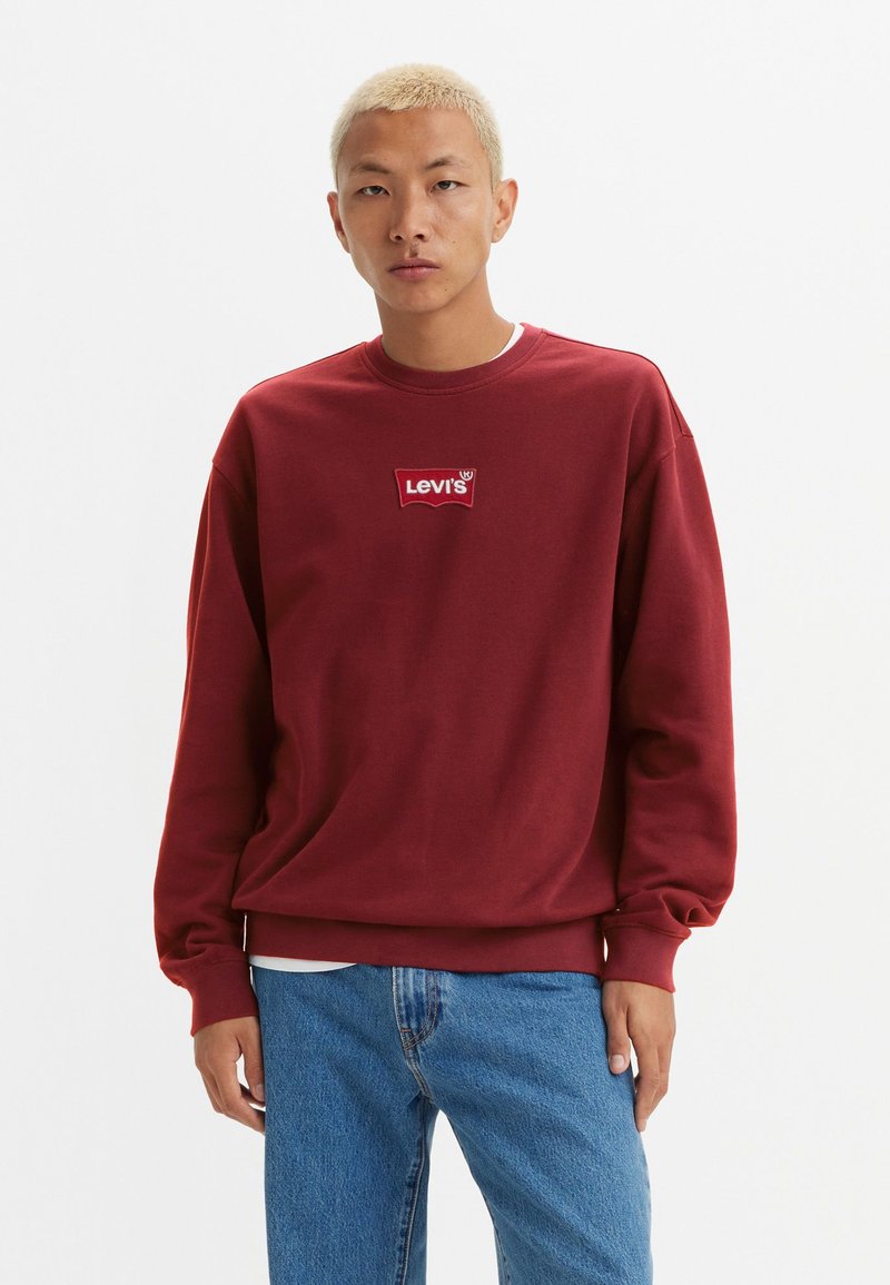 Levi's® GRAPHIC CREW - Sudadera - chocolate truffle