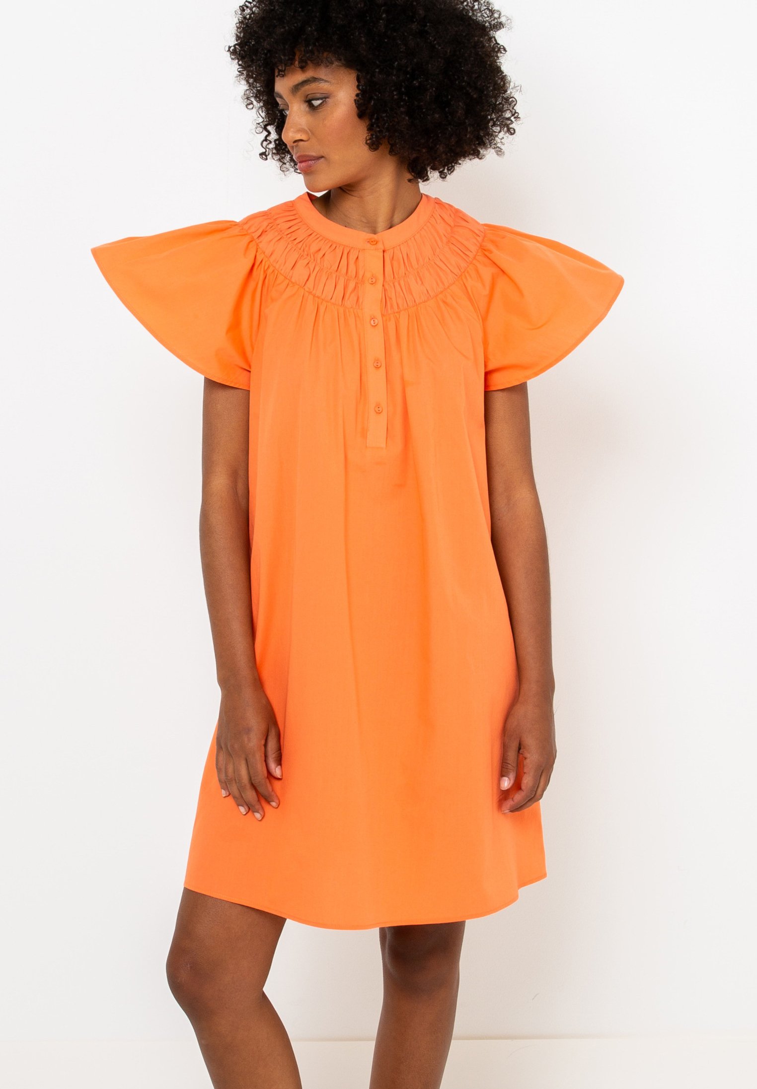 robe orange corail