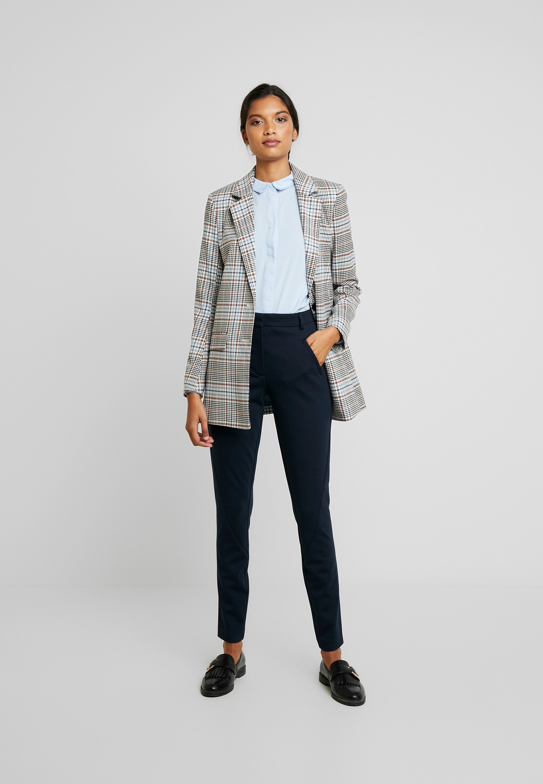 Fiveunits ANGELIE Bukse navy zinni Zalando.no Fiveunits ANGELIE - Bukse - navy zinni