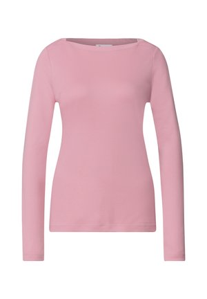 Street One, BASIC SHIRT WITH A BOAT NECK - T-shirt à manches longues - vintage blush