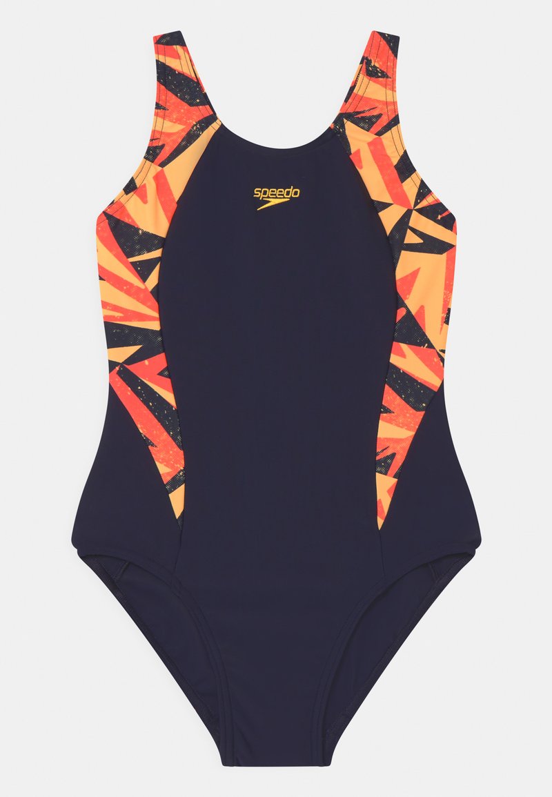 Speedo HYPERBOOM SPLICE MUSCLEBACK Swimsuit Dark Blue Zalando de