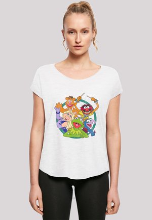 DISNEY DIE MUPPETS GROUP CIRCLE - Print T-shirt - white