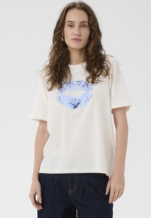 CUKULA - Nyomott mintás póló - spring gardenia