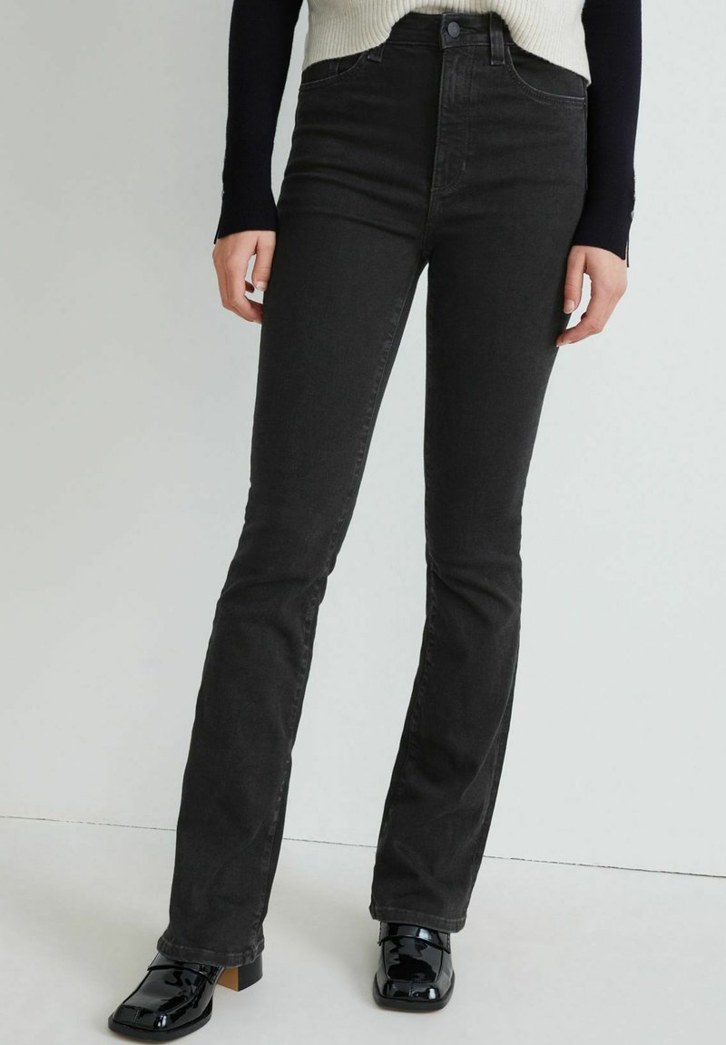 C&A Vaqueros bootcut black/negro jaspeado Zalando.es