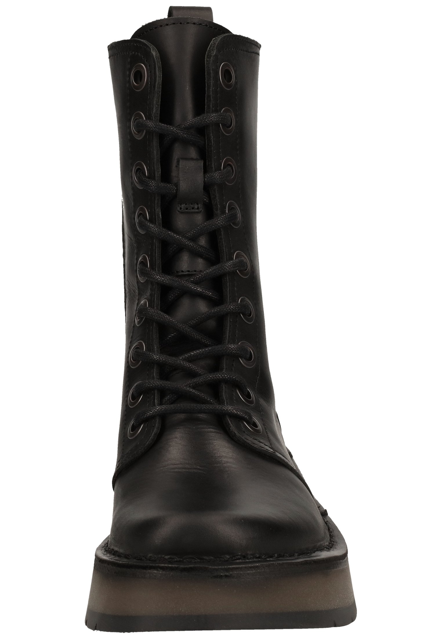 Fly London Enkellaarsjes met plateauzool - black/Zwart - Zalando.be