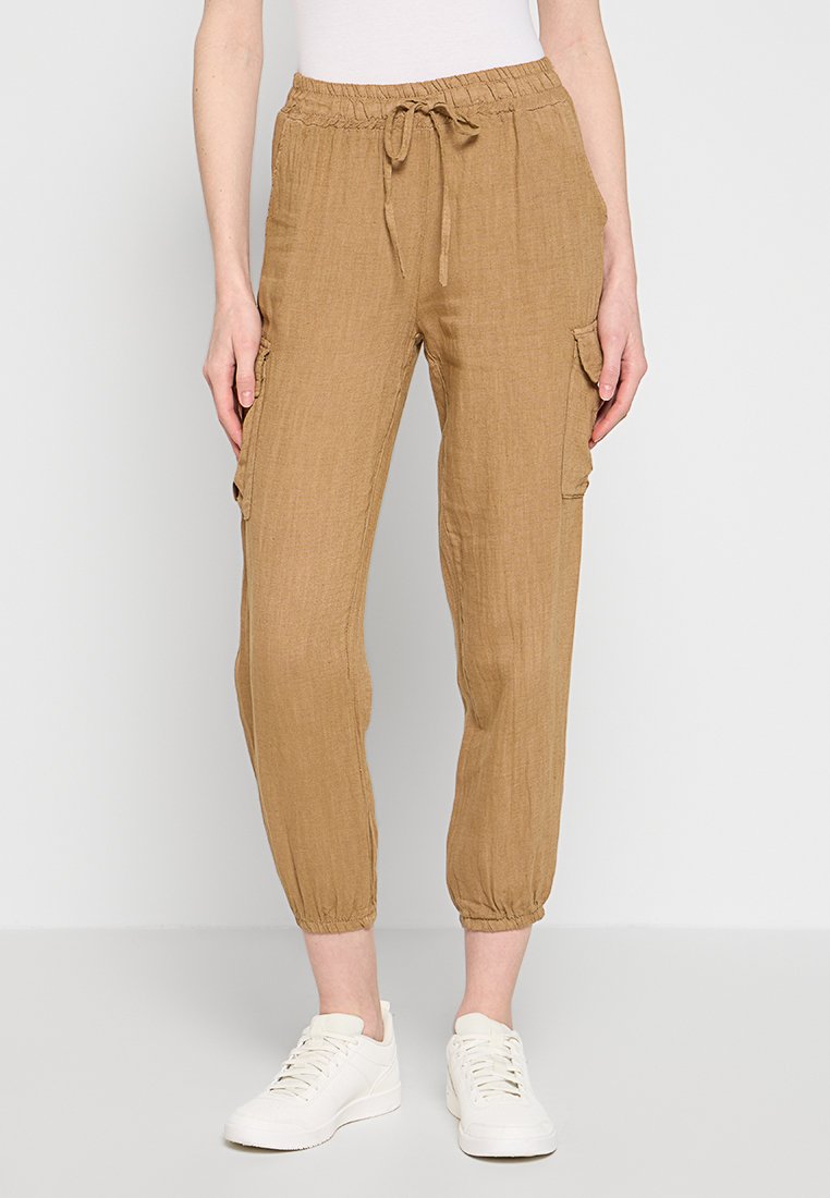 Le Monde du Lin Cargobroek camel