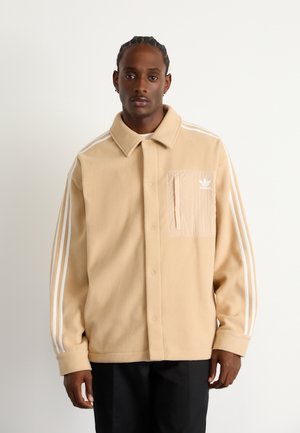 ADICOLOR POLAR FLEECE - Fleecejacke - magic beige