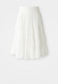 FALLON FOLD PRAIRIE MIDI SKIRT - A-line skirt - white