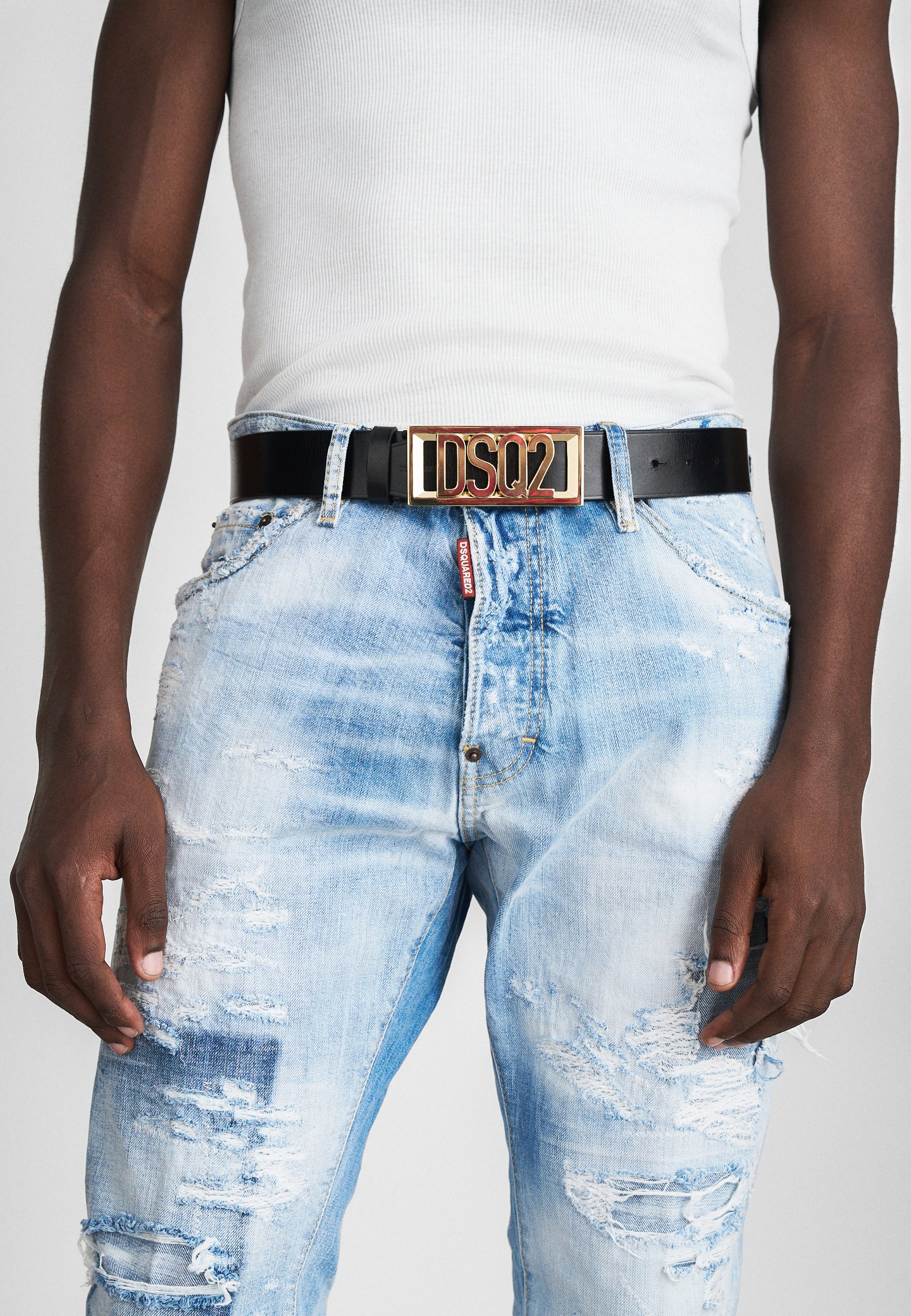 Dsquared2 BELT - Belt - black - Zalando