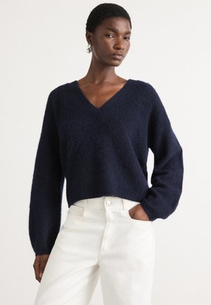 FITI - Strikkegenser - dark blue