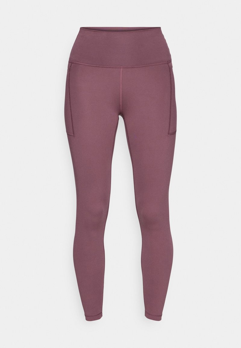 New Balance Tights bordeauxrood gemêleerd