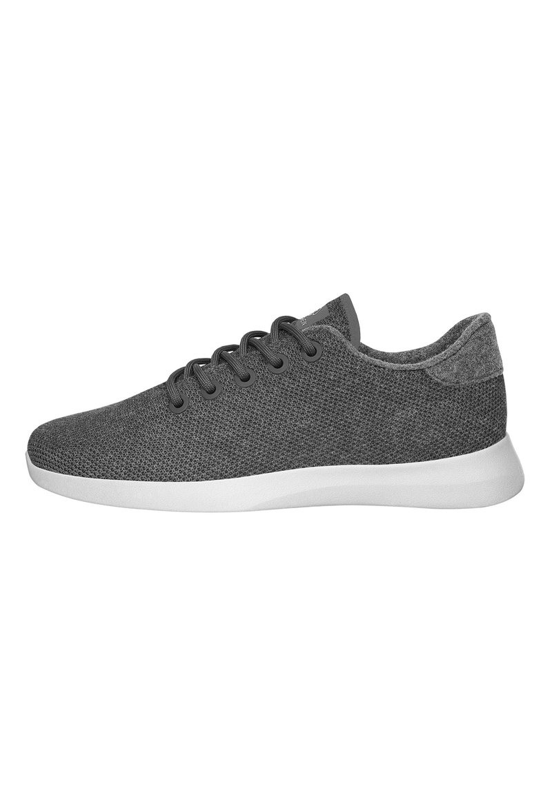 Giesswein MERINO WOOL SNEAKER - Sneakers laag - solid black/zwart denim