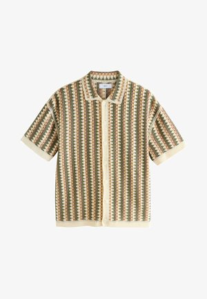 Next SHORT SLEEVE - Printtipaita - neutral sage green