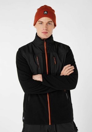 FULL ZIP TOP - Fleecetakki - true black