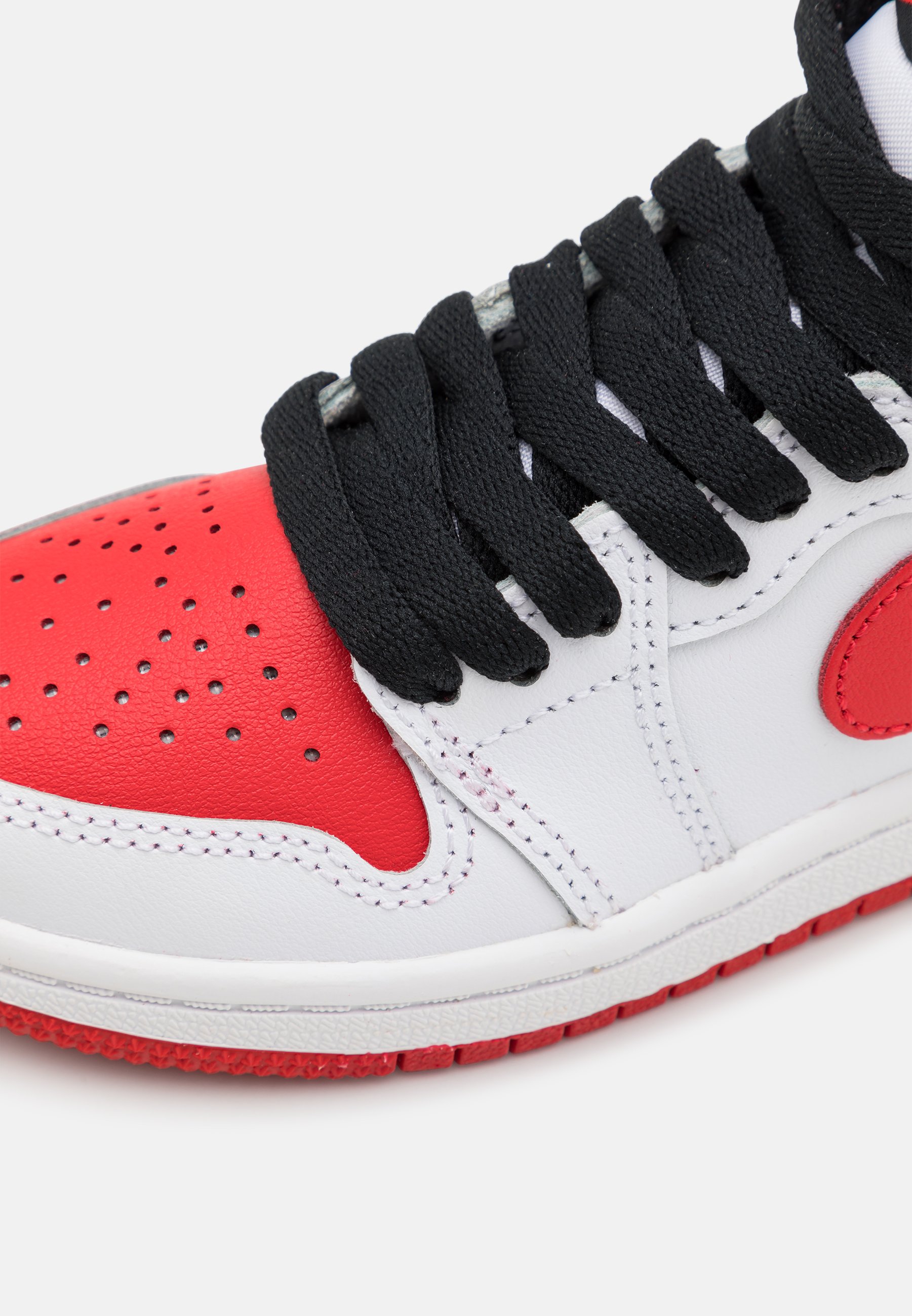 Jordan 1 RETRO HIGH UNISEX - Basketbalschoenen - white/university  red/black/wit - Zalando.nl