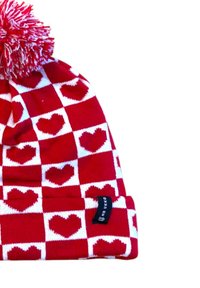 Mr Ukko HEARTS - Gorro - redandwhite