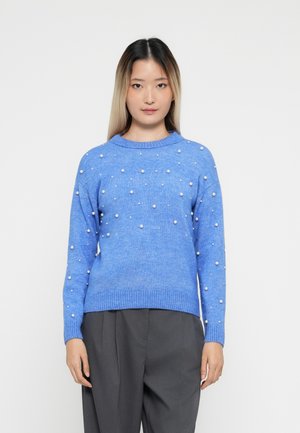 ONLEMBLA O NECK PEARL - Pullover - ultramarine