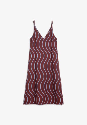 Bobo Choses, PSYCHEDELIC STRIPES - Robe longue - burgundy