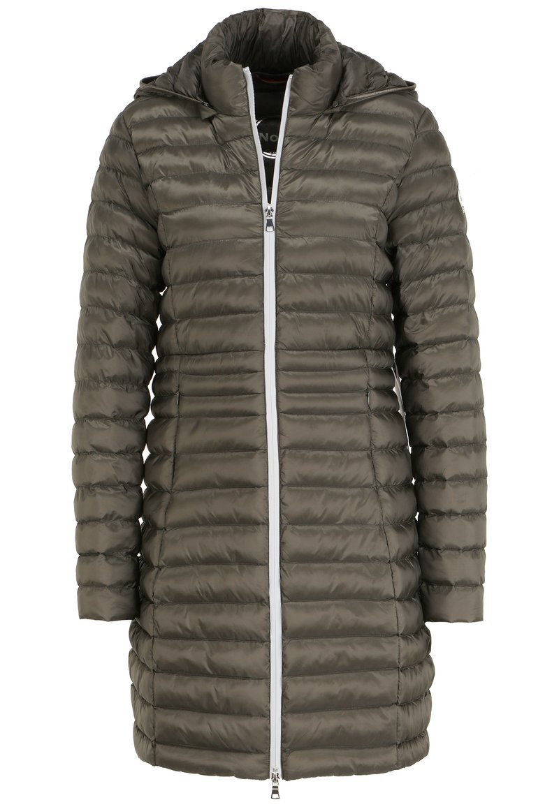 Damen Parkas | No.1 Como OSLO Wintermantel night green/spicy orange/braun - NK53139 Damen Parkas | No.1 Como OSLO Wintermantel night green/spicy orange/braun - NK53139