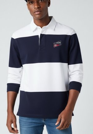 LARGA CLÁSICO RUGBY RAYAS - Polo - azul