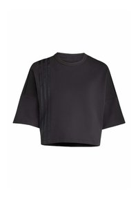 OFF PLACED STRIPES - T-shirt con stampa - black