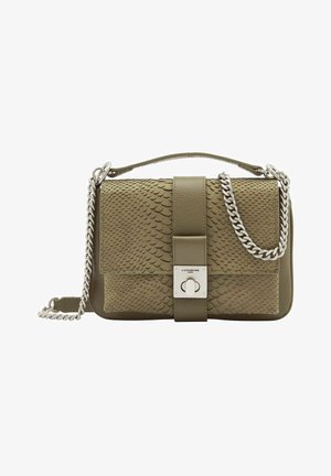 DIA SNAKE CROSSBODY S KLEINE TASCHE IN SNAKE-OPTIK - Borsa a tracolla - oak moss