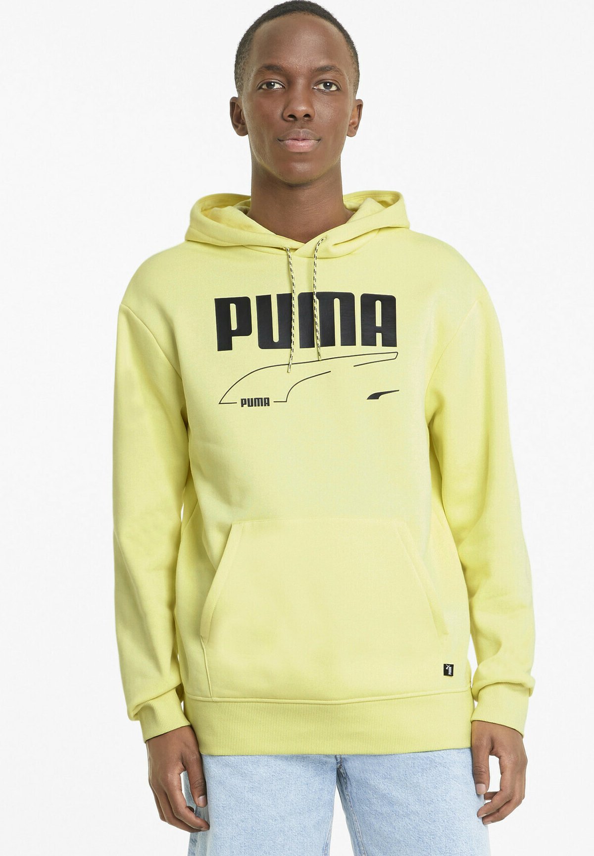 felpa puma gialla