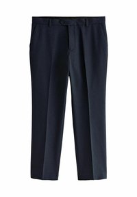 Next REGULAR FIT CHECK - Nadrágok - navy blue puppytooth