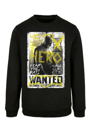 BATMAN V SUPERMAN - WANTED CREWNECK - Sweatshirt - black